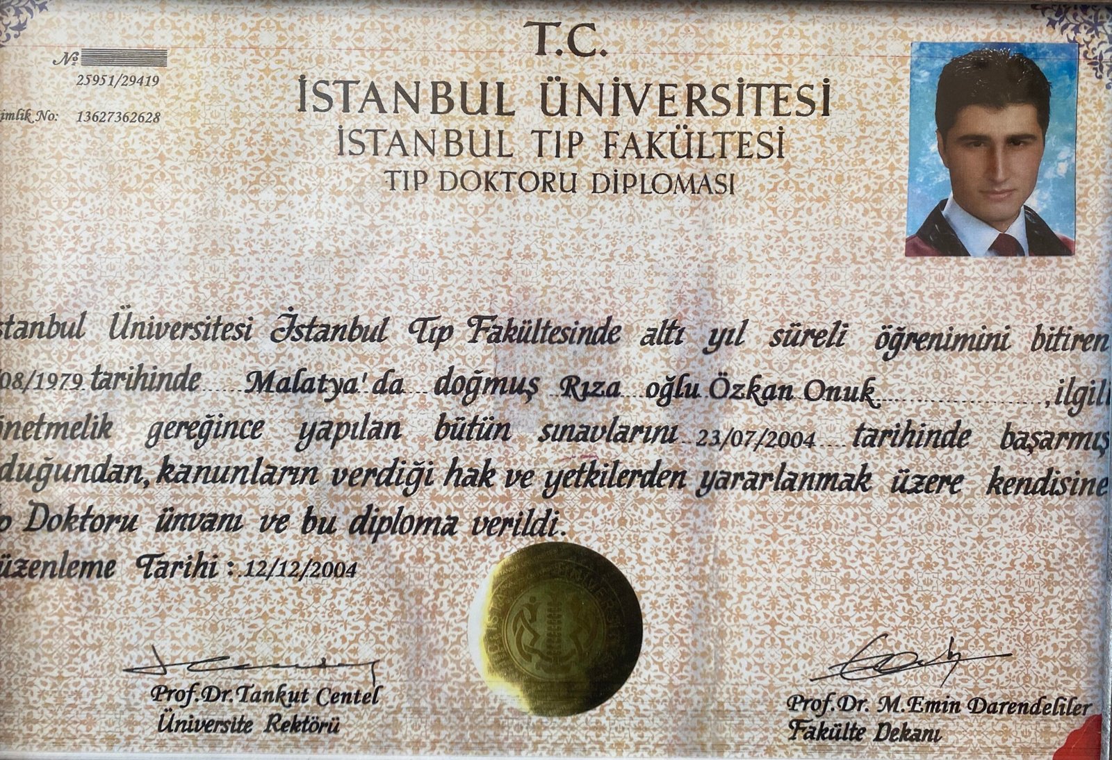 Diploma di Dottore in Medicina